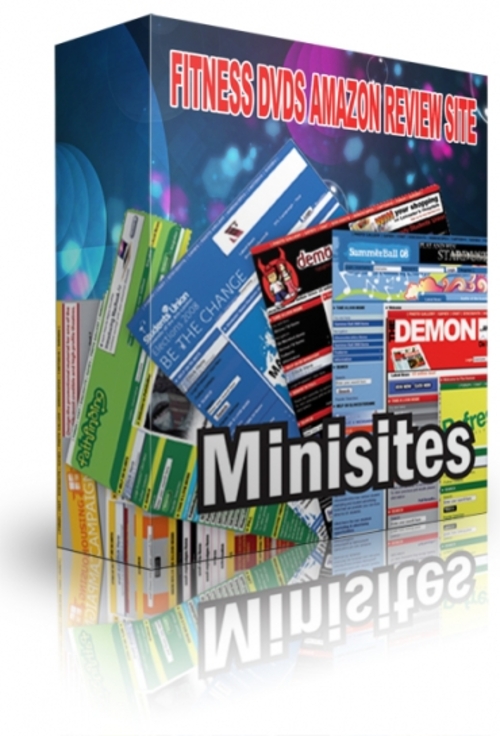 Product picture Fitness DVD Review Site (MRR license)