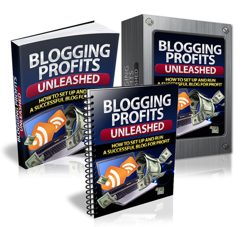 Product picture Blogging Profits Unleashed (with MRR)
