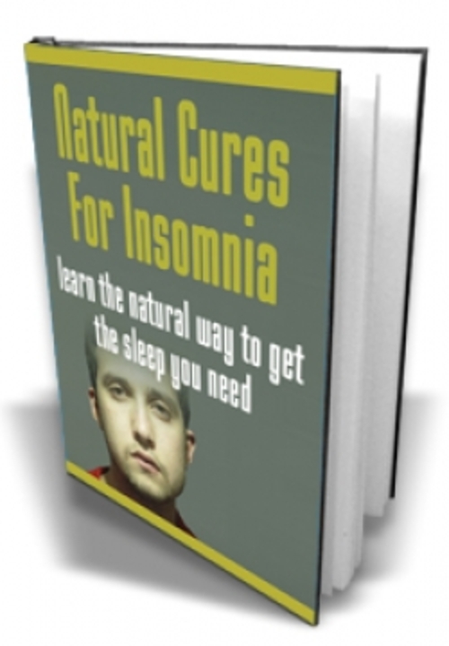 Product picture Natural Cures For Insomnia (with MRR)